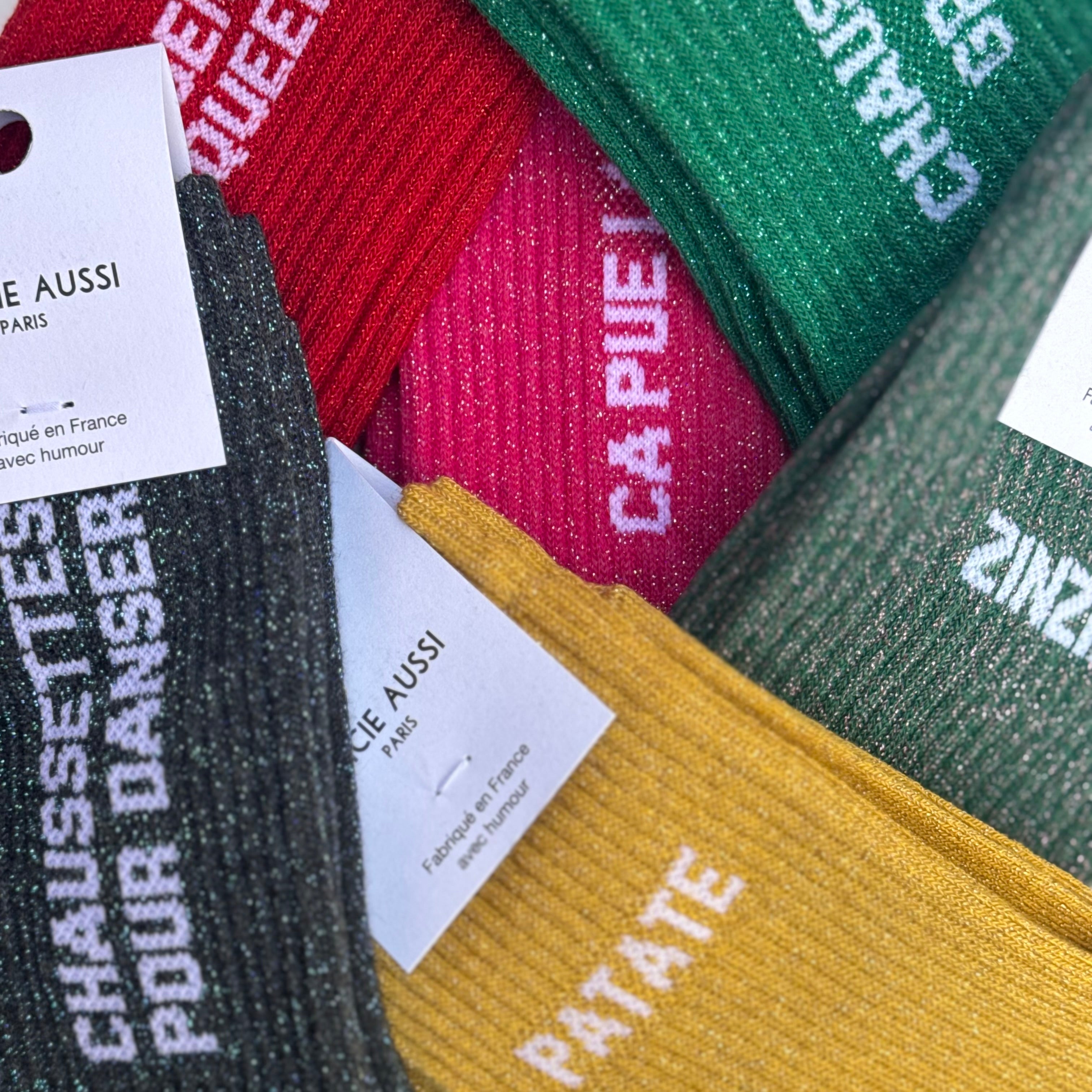 Chaussettes paillettes