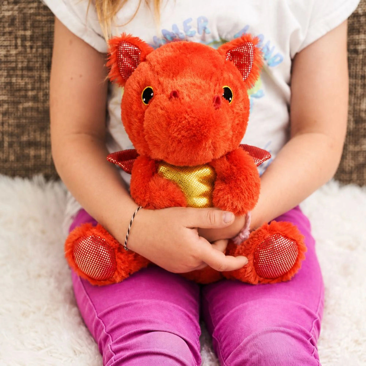 Bouillotte peluche Dragon – L’Artisan du Bien-Être