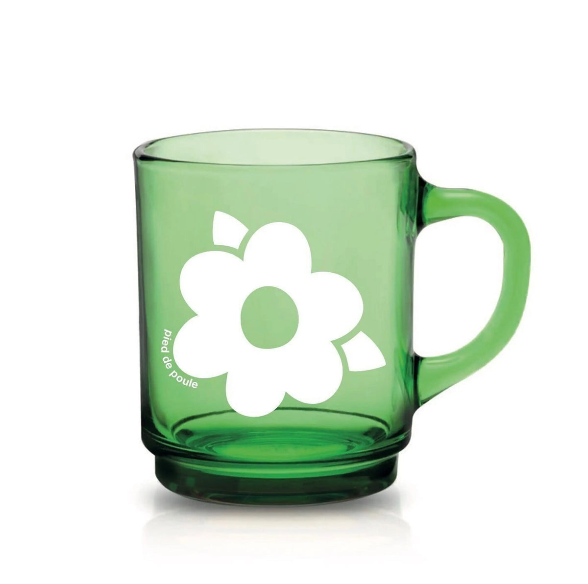 Verres rétro Pied de Poule