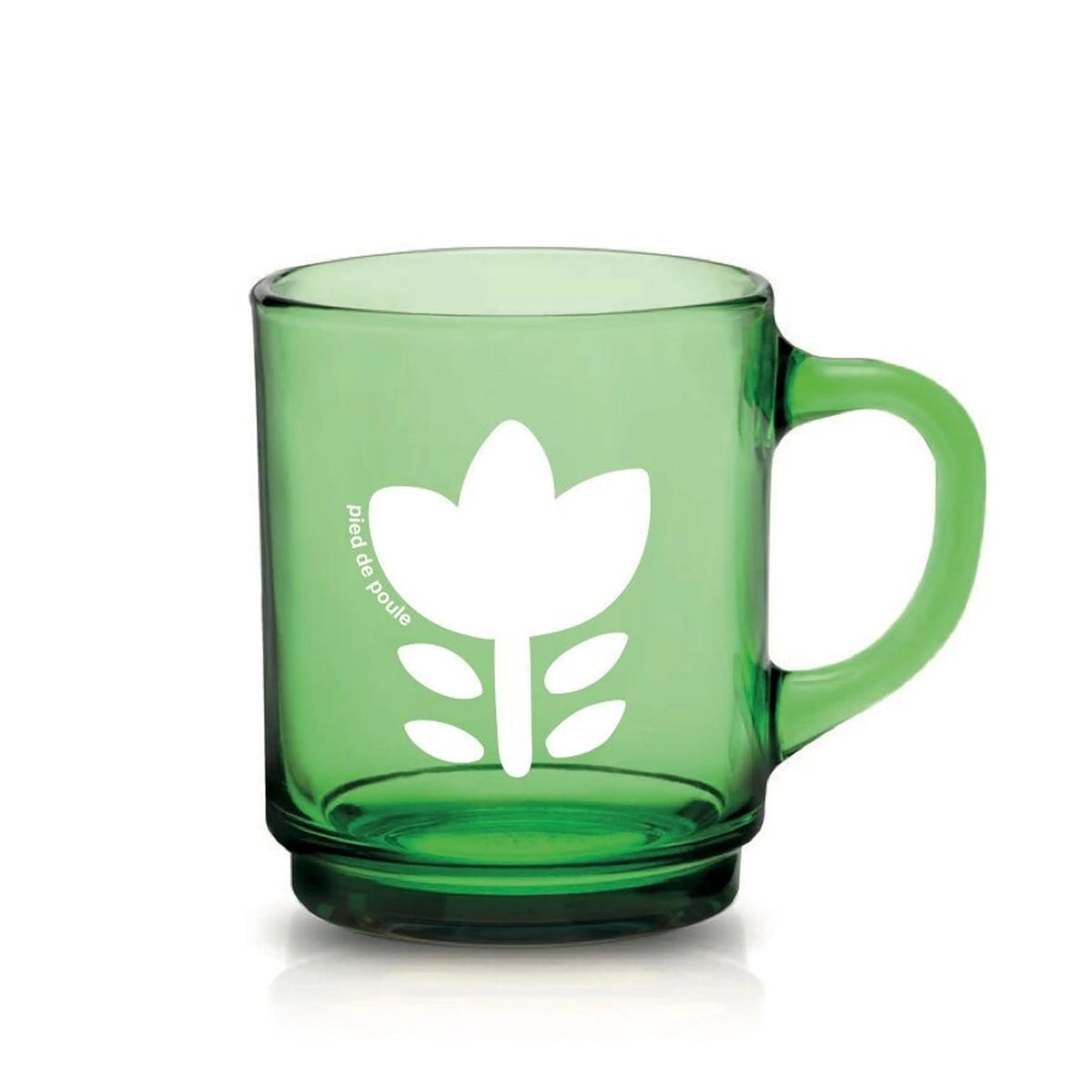 Verres rétro Pied de Poule