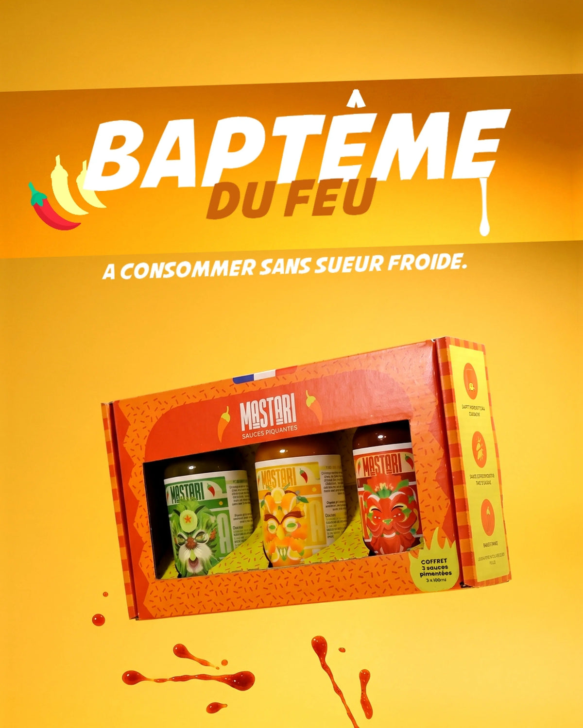 COFFRETS HOT SAUCES MASTARI