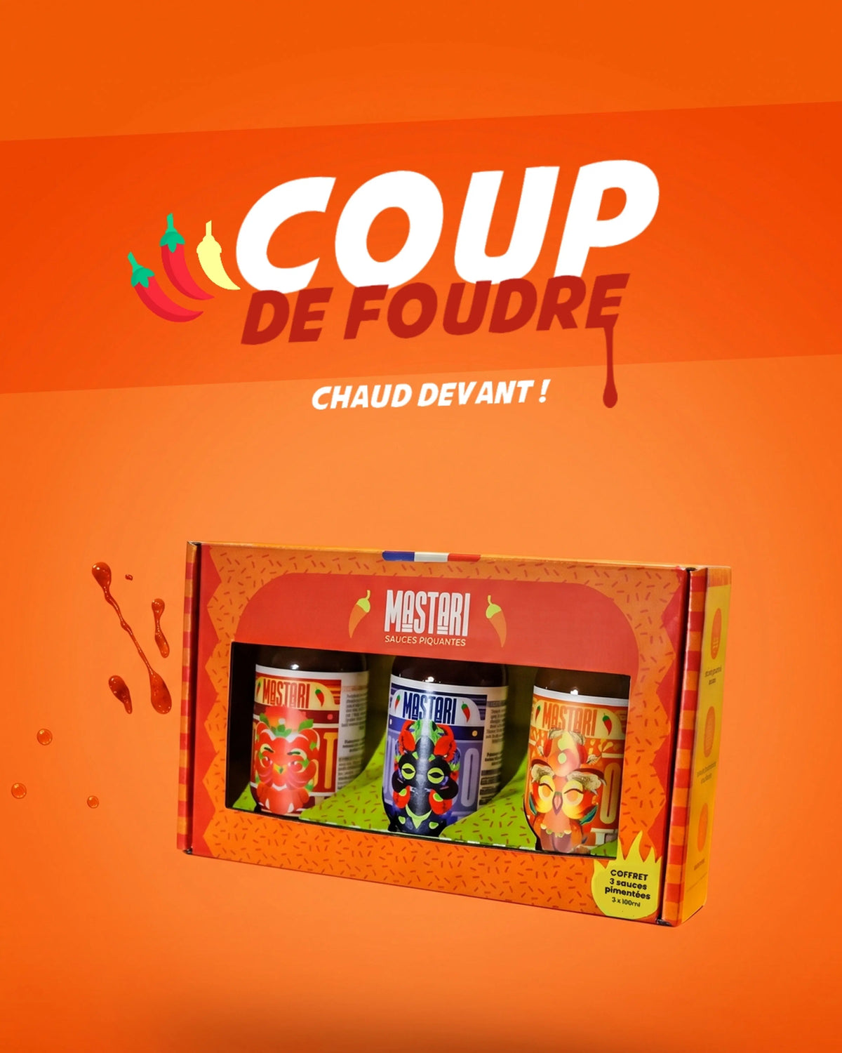 COFFRETS HOT SAUCES MASTARI