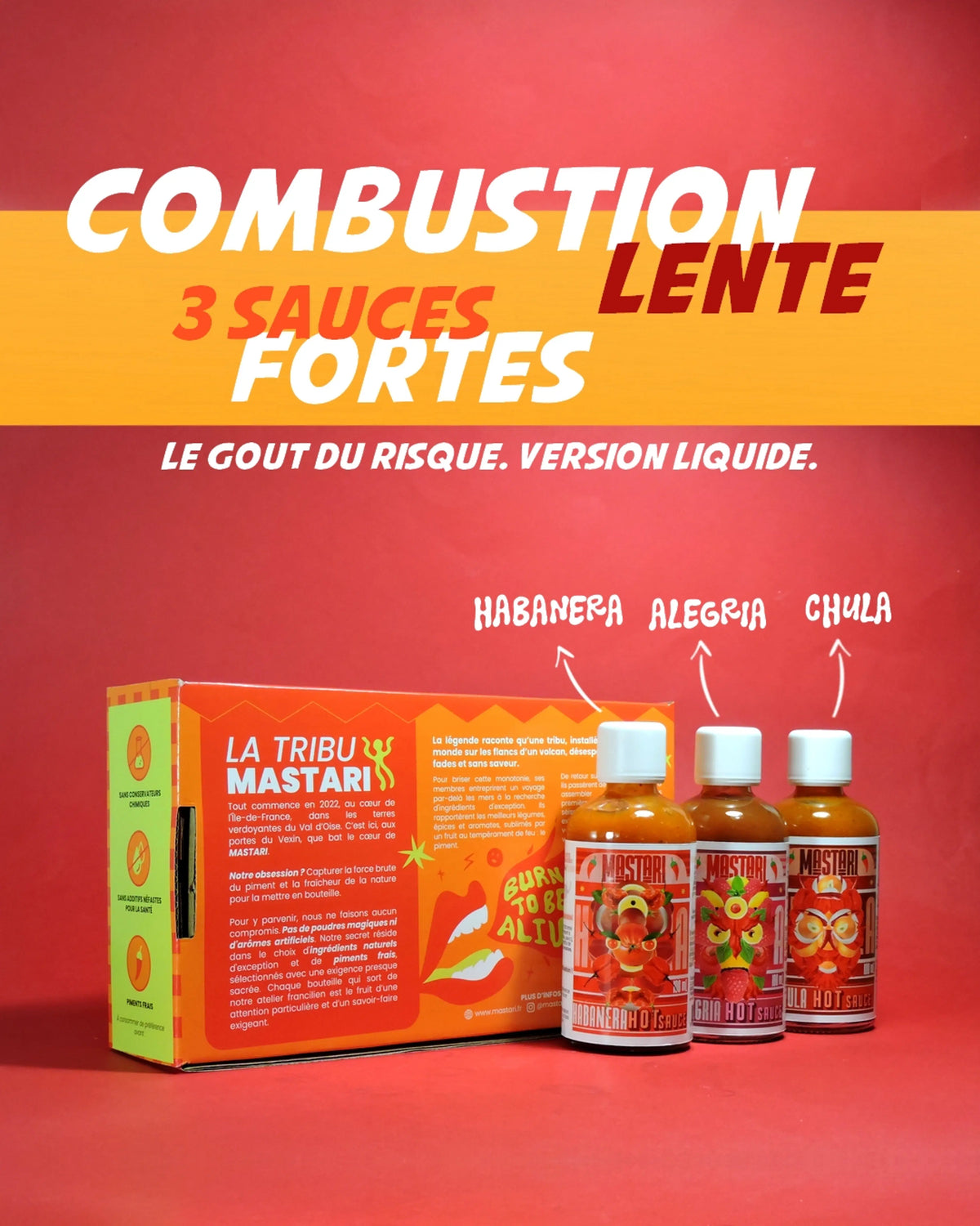 COFFRETS HOT SAUCES MASTARI