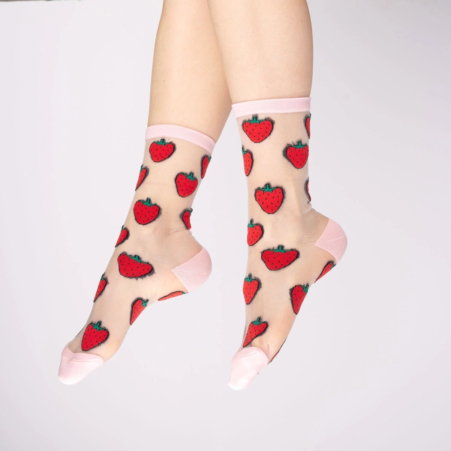 Chaussettes transparentes