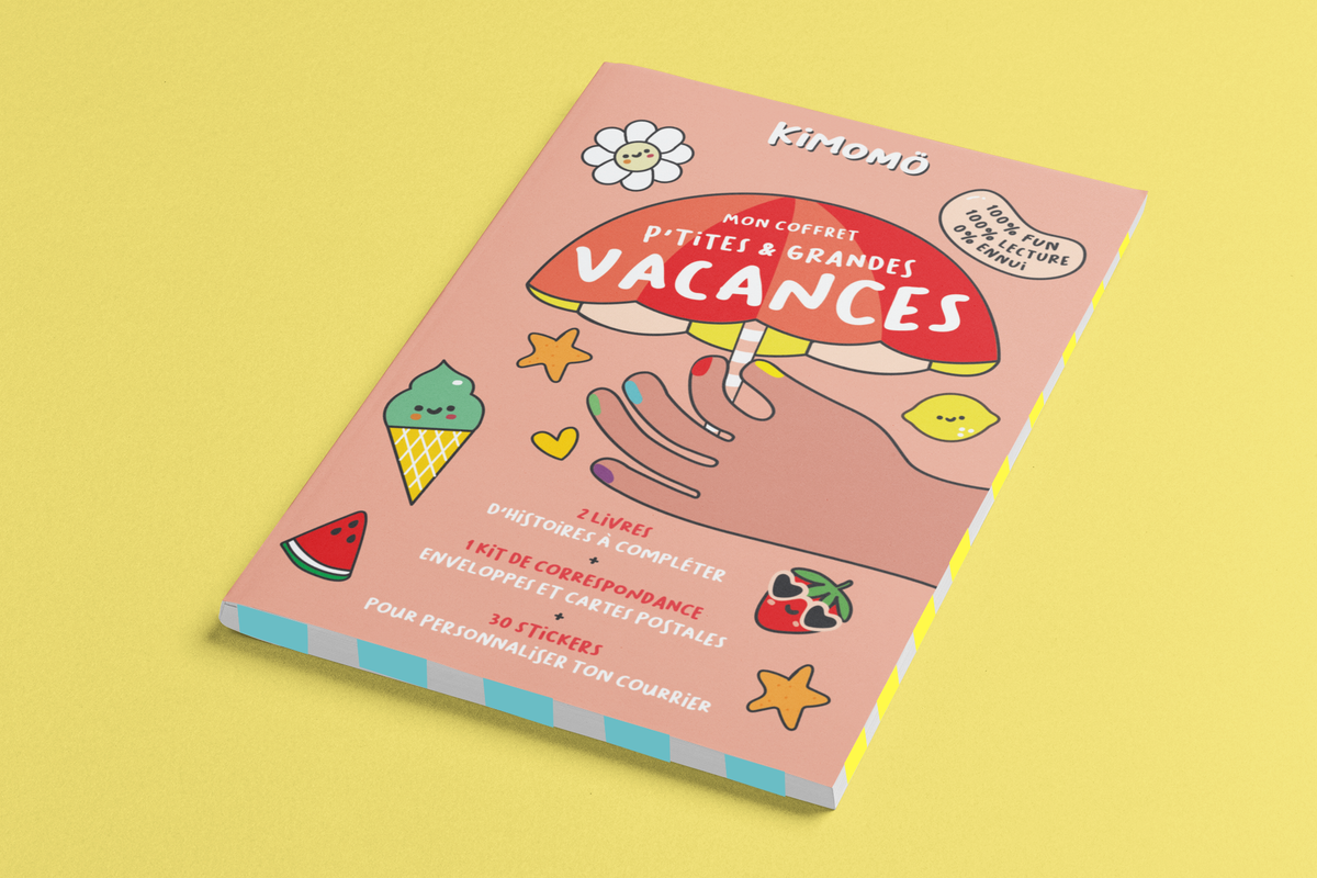 Coffret cahier de vacances pour enfant – Activités créatives