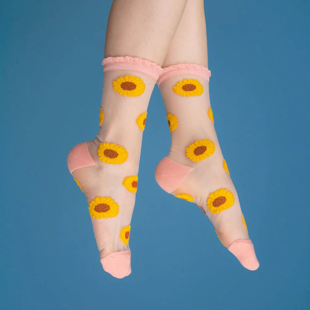 Chaussettes transparentes