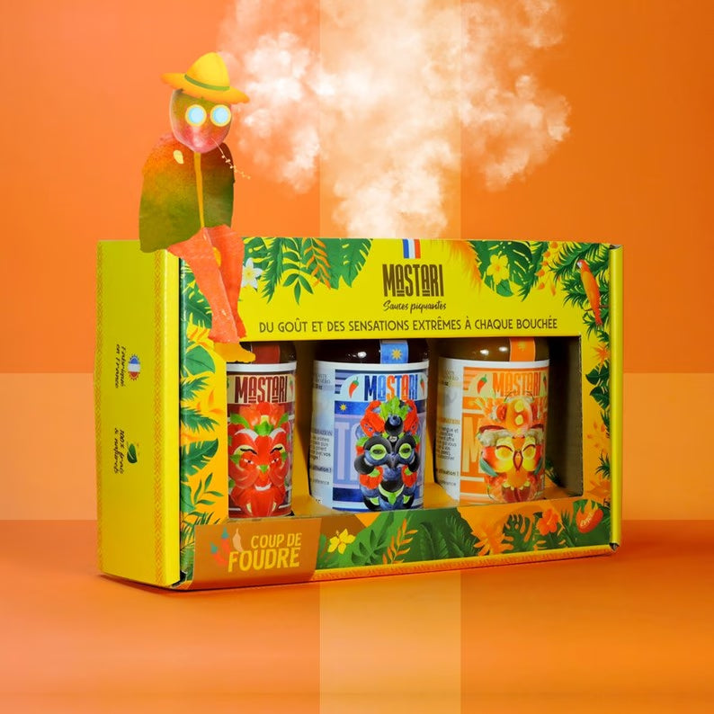 COFFRETS HOT SAUCES MASTARI