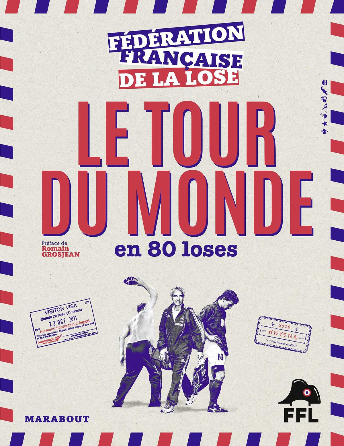 Le Tour du monde en 80 loses — couverture