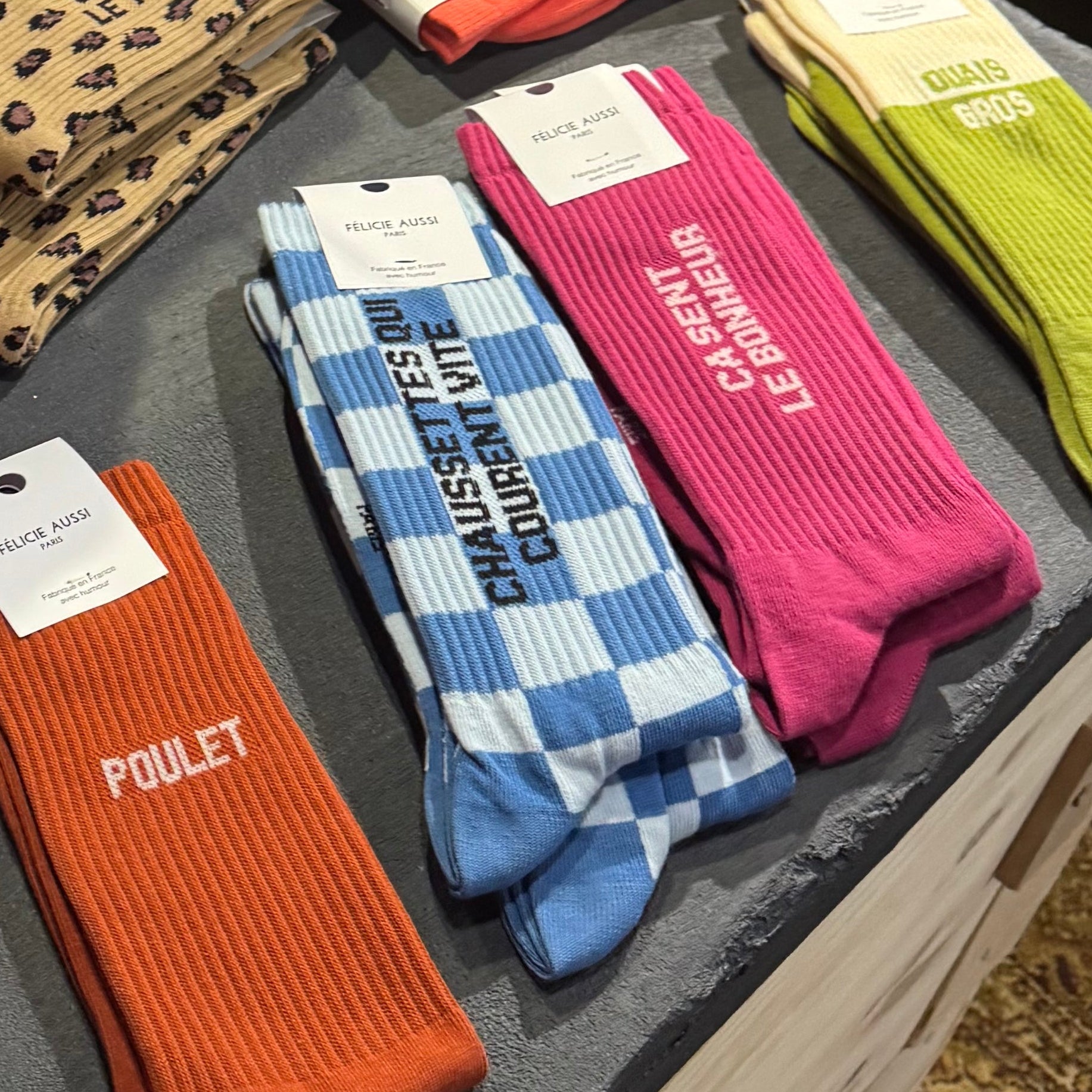 Chaussettes homme Félicie Aussi