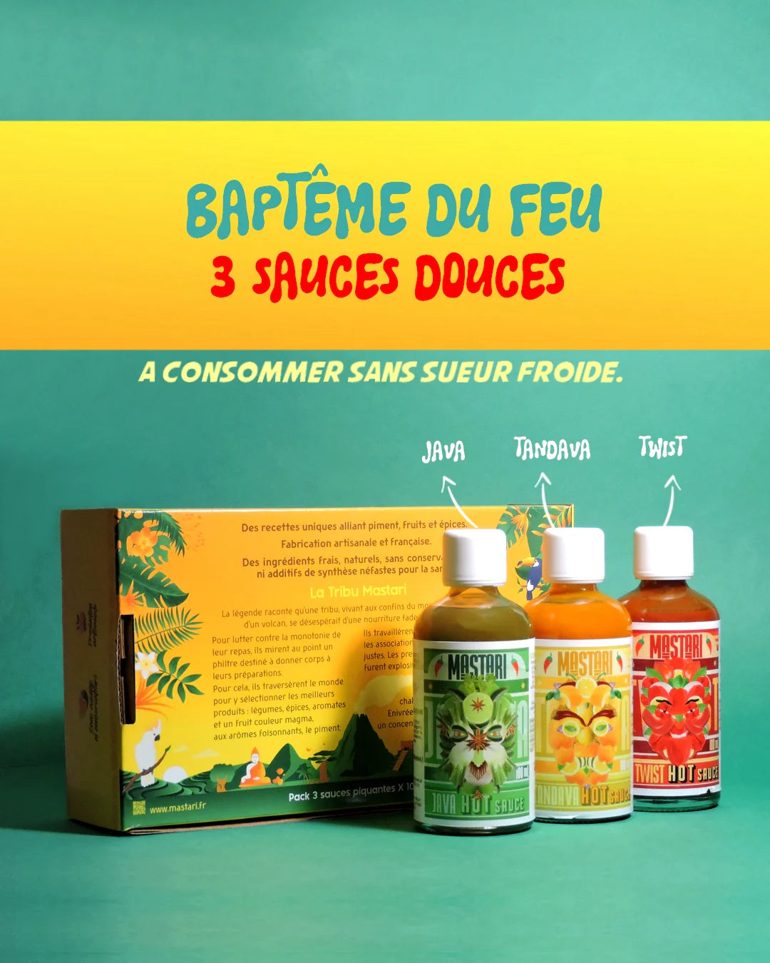 COFFRETS HOT SAUCES MASTARI
