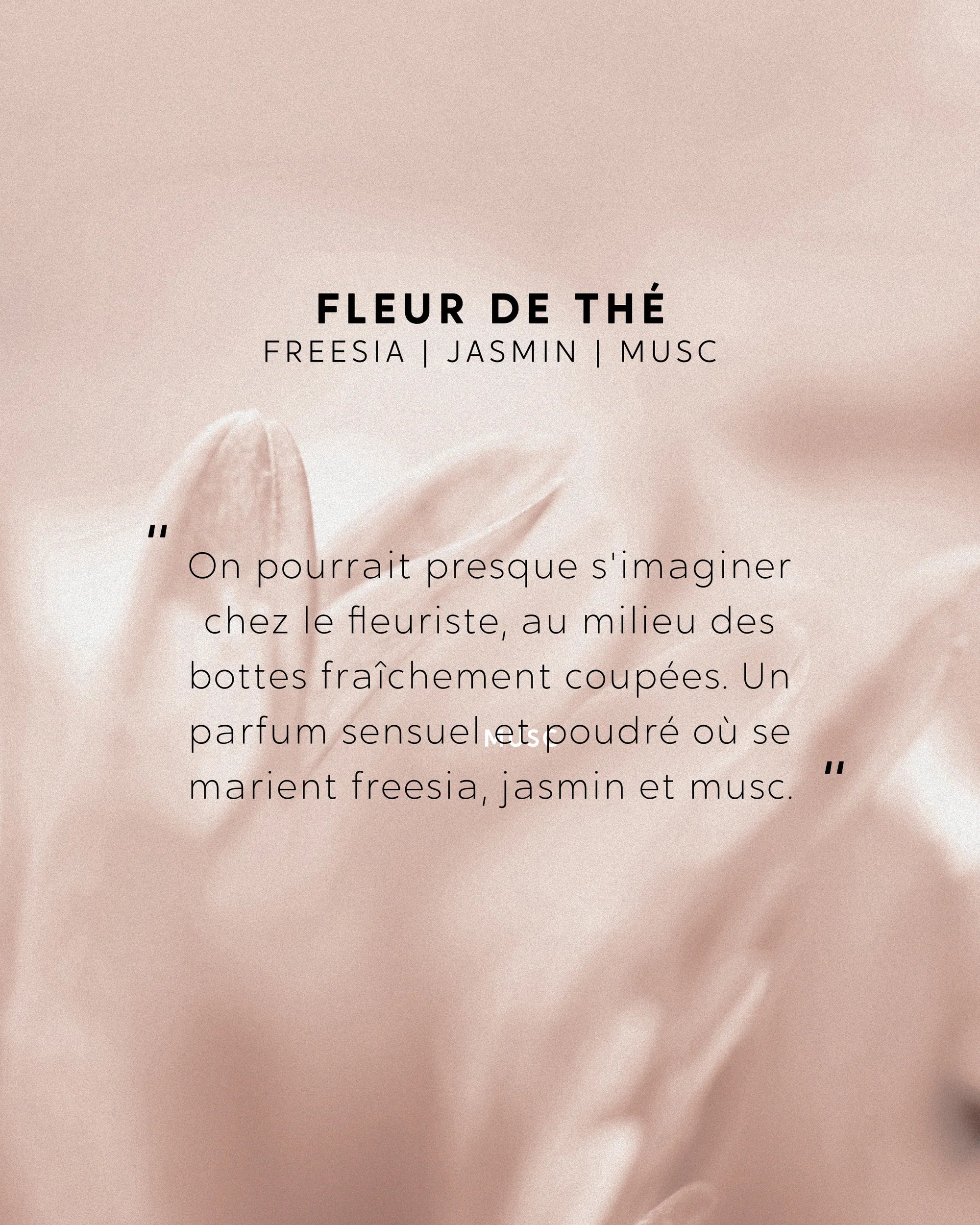 Bouquet parfumé Fleurs de thé