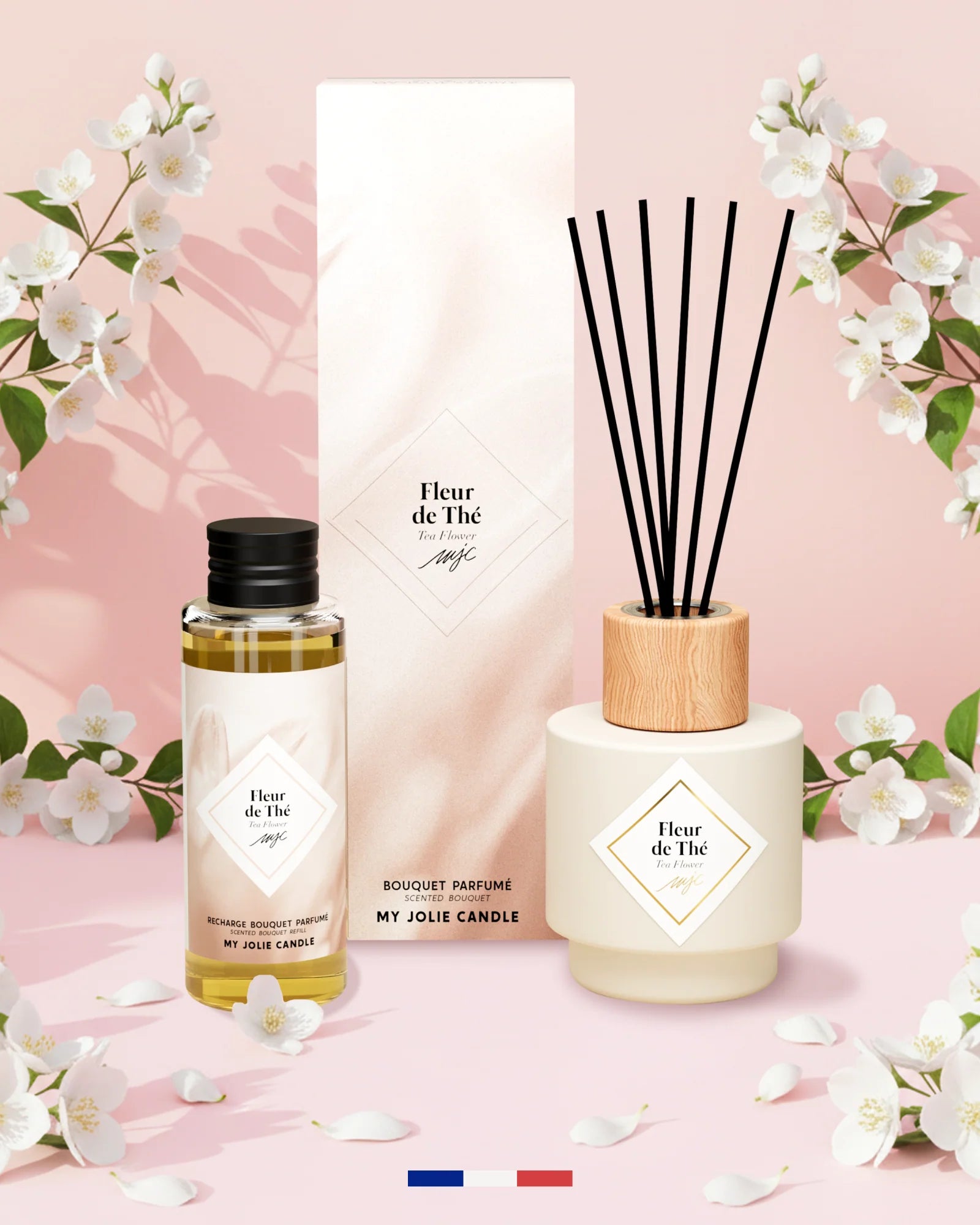 Bouquet parfumé Fleurs de thé