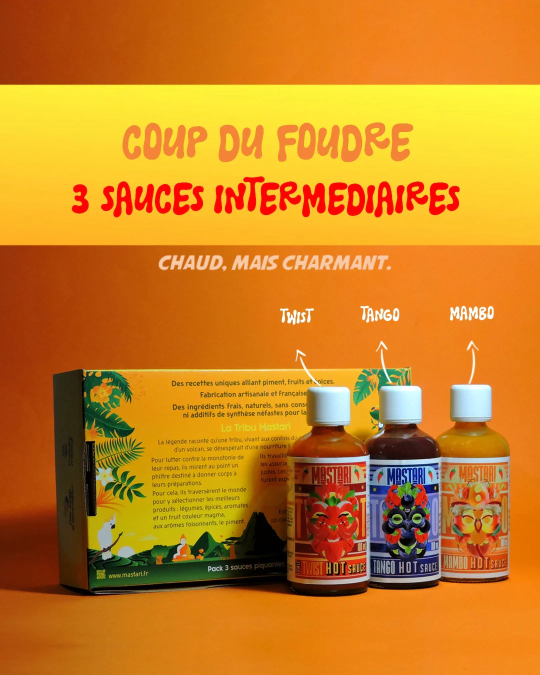 COFFRETS HOT SAUCES MASTARI