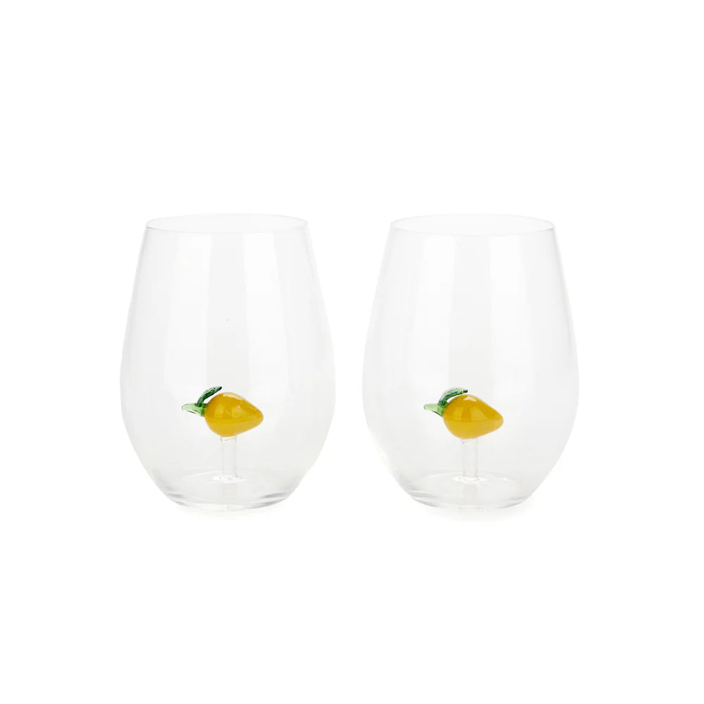 SET 2 VERRES BOTANICAL