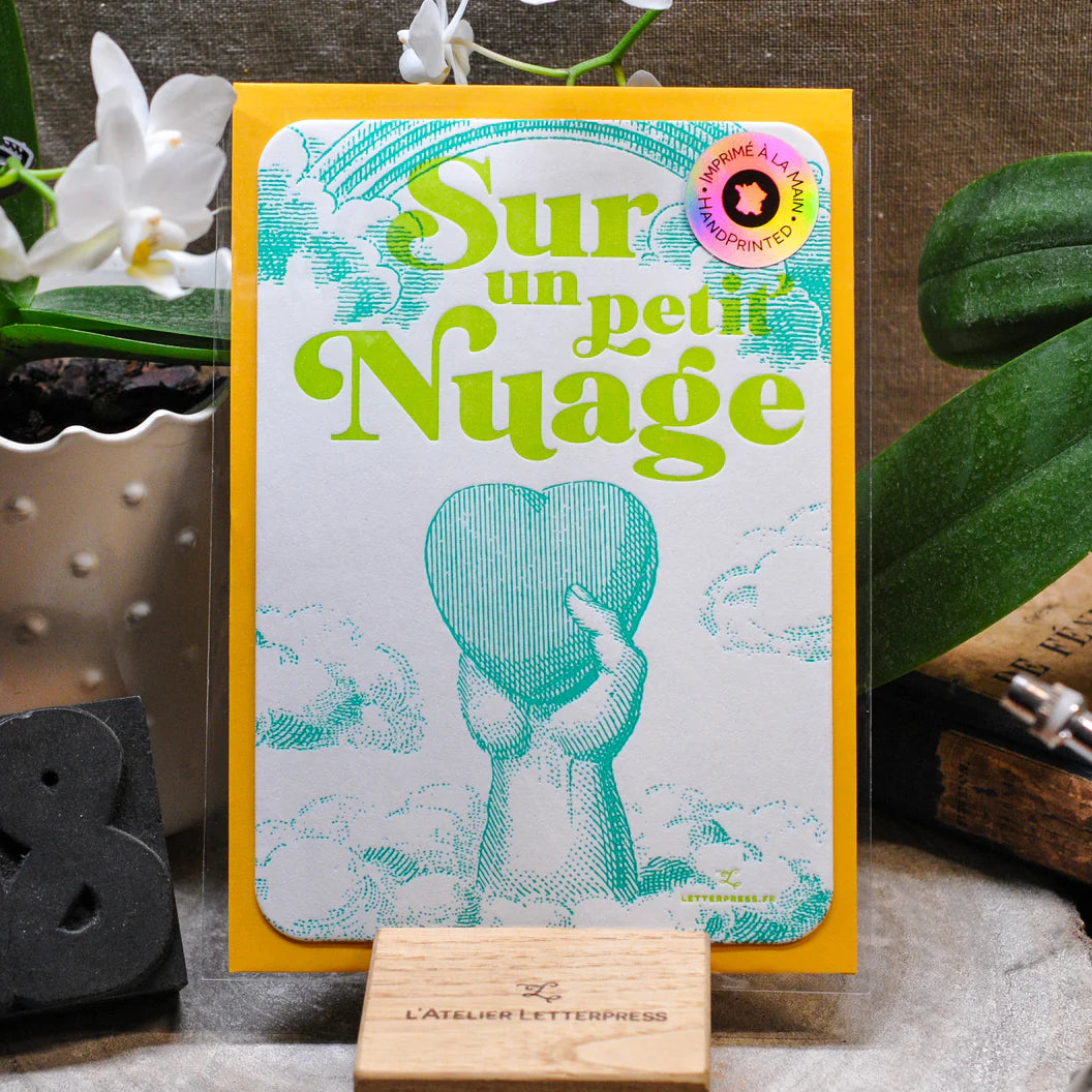 Cartes postales Letterpress