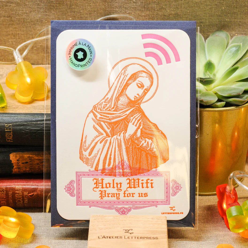 Cartes postales Letterpress