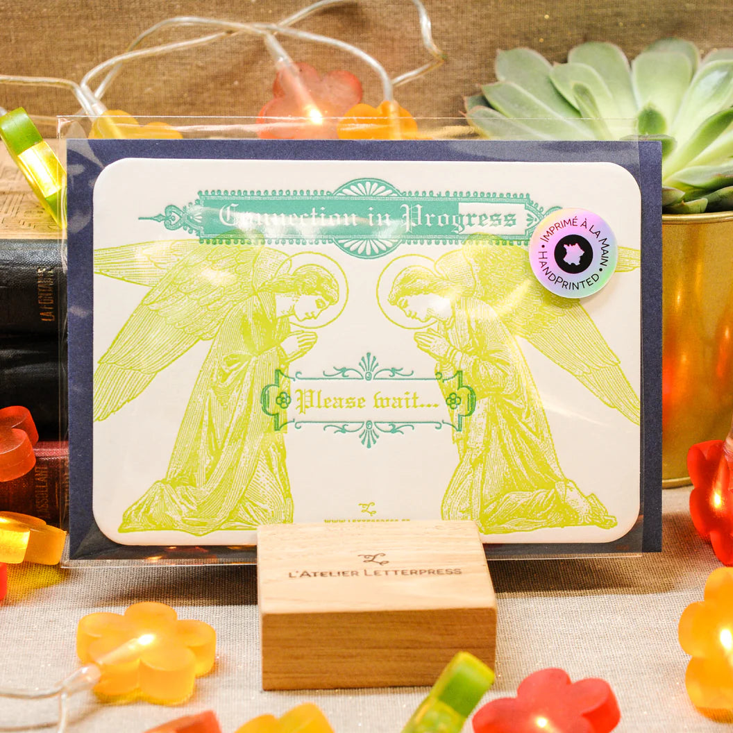 Cartes postales Letterpress