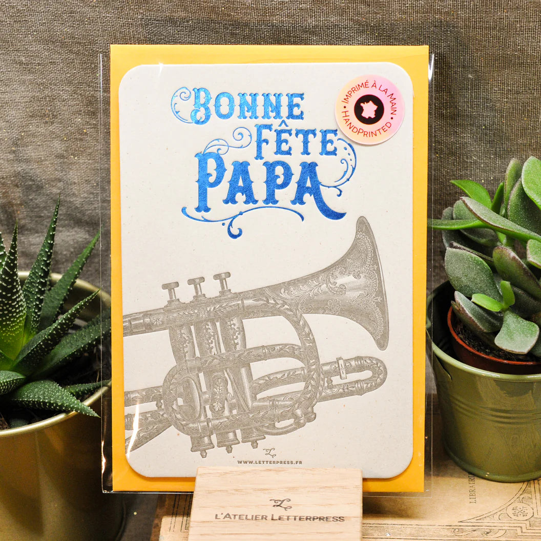 Cartes postales Letterpress