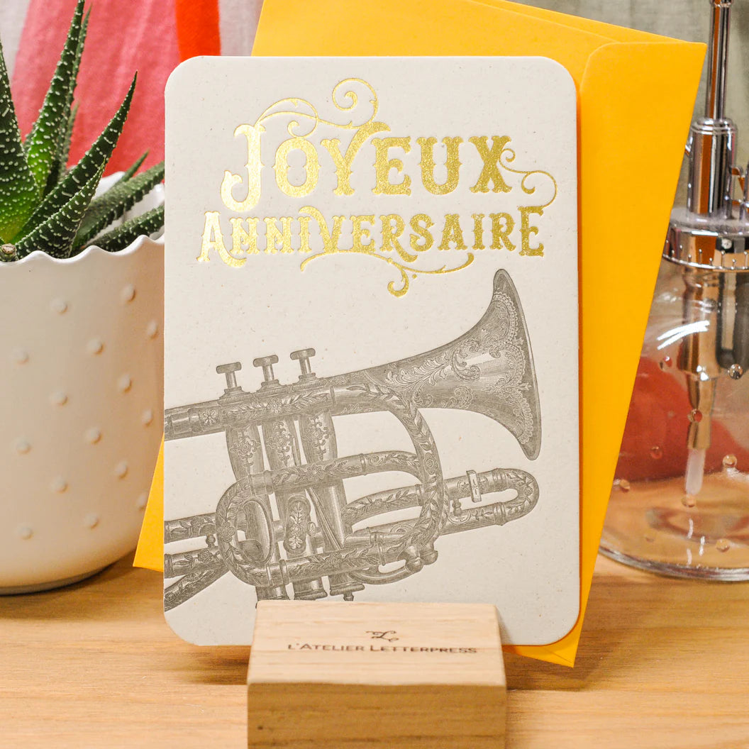 Cartes postales Letterpress