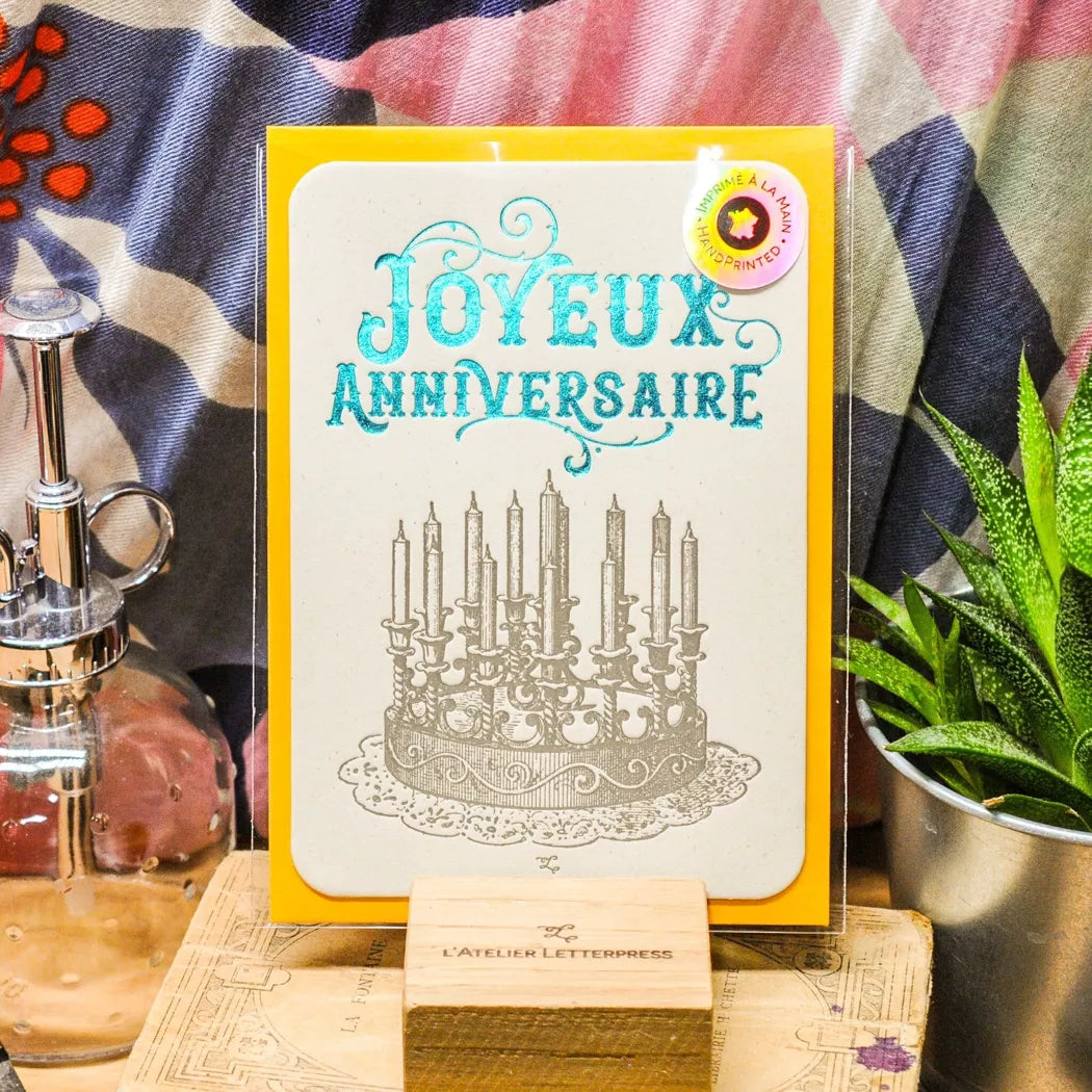 Cartes postales Letterpress