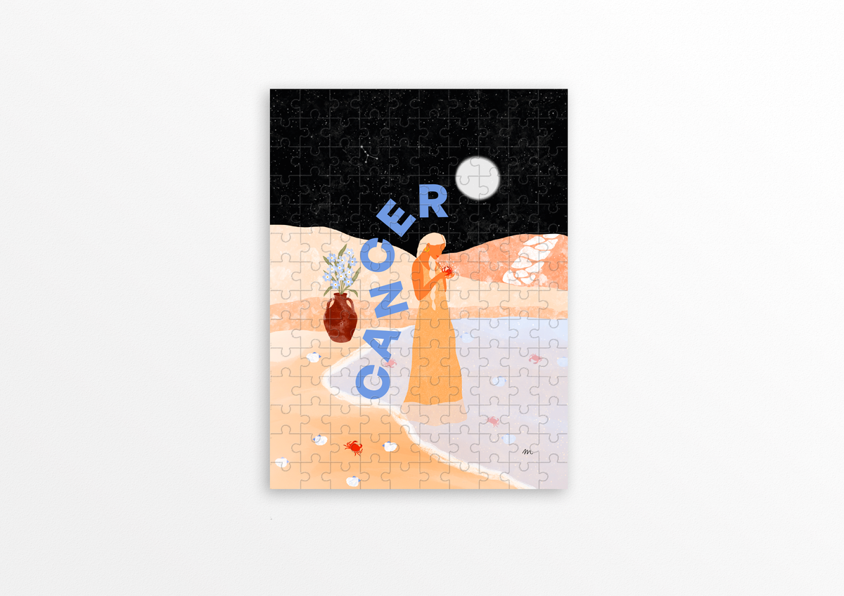 Mini-puzzles Astro – 99 pièces – Piece & Love – Cancer