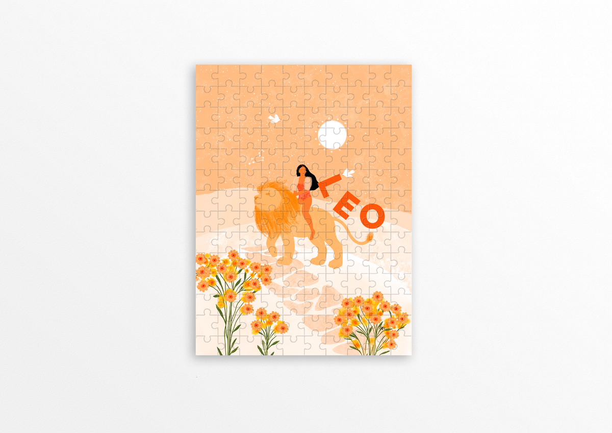 Mini-puzzles Astro – 99 pièces – Piece & Love – Lion