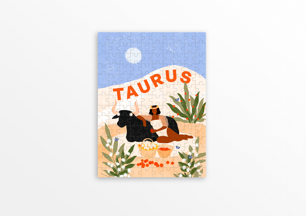 Mini-puzzles Astro – 99 pièces – Piece & Love – Taureau