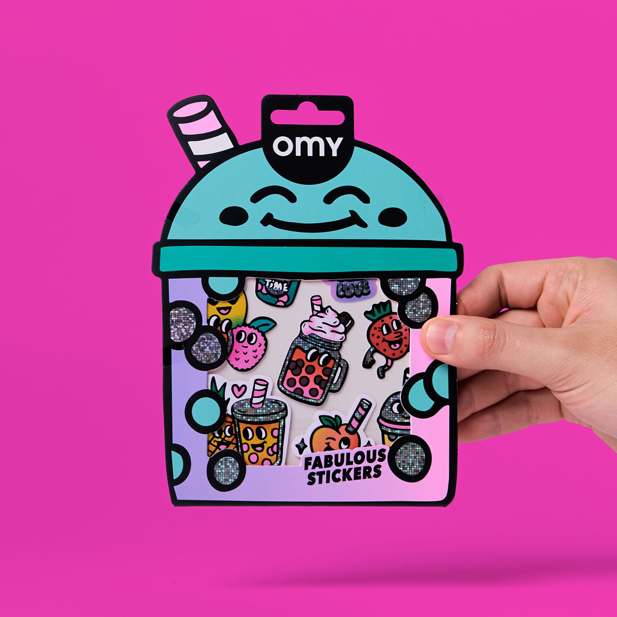 Fabulous Stickers - Big - Bubble Tea – OMY