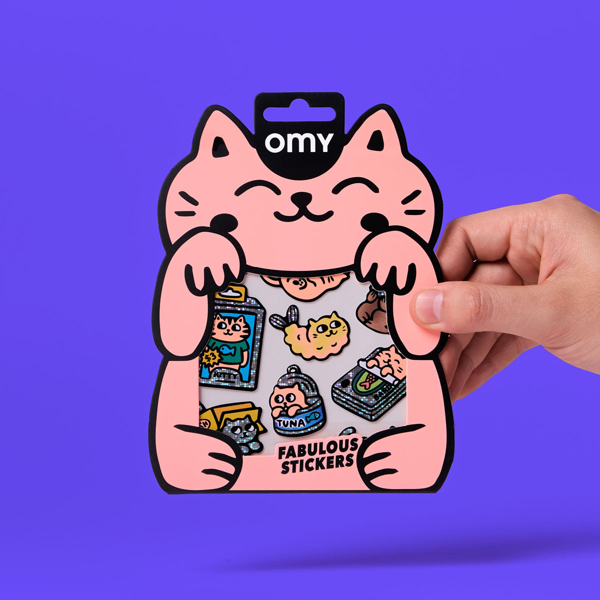 Fabulous Stickers - Big - Kitty – OMY