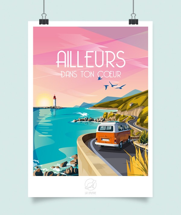 Affiche La Loutre – Ailleurs – A2