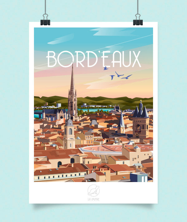 Affiche La Loutre – Bordeaux 2 – A2
