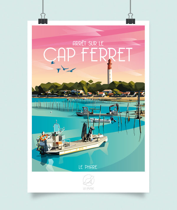 Affiche La Loutre – Capferret – A2