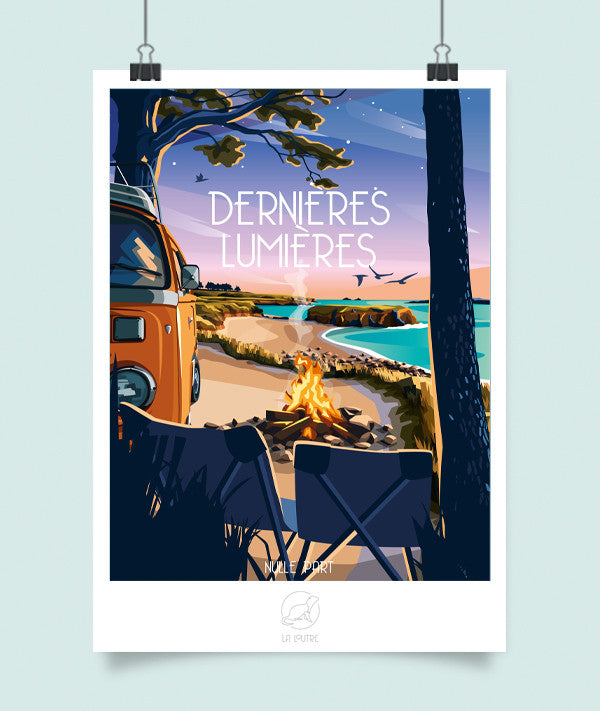 Affiche La Loutre – Dernières Lumières – A2