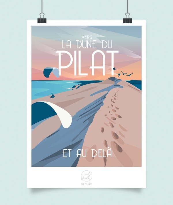 Affiche La Loutre – Pilat – A2