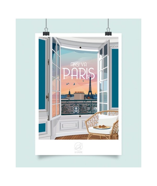 Affiche La Loutre – Paris – A2