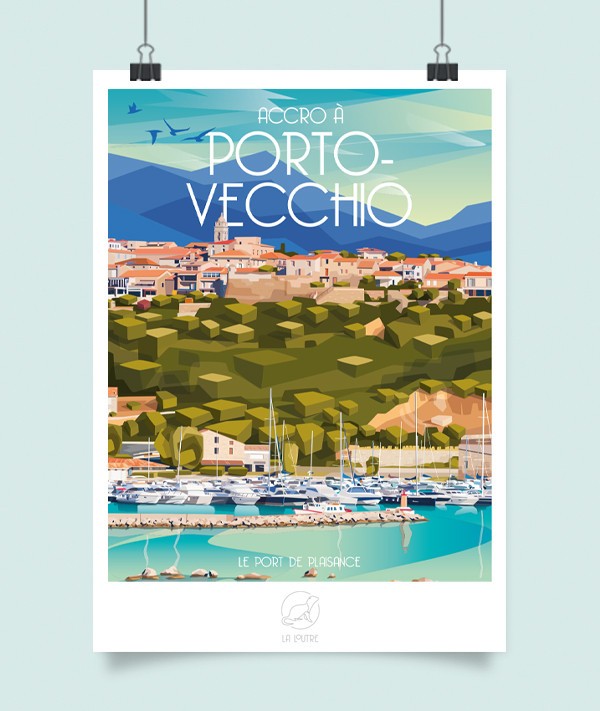 Affiche La Loutre – Porto-Vecchio – A2