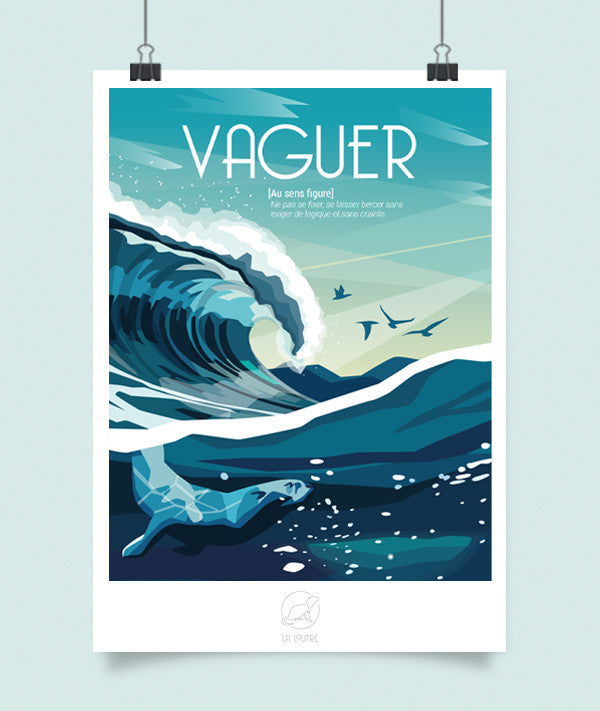 Affiche La Loutre – Vaguer – A2