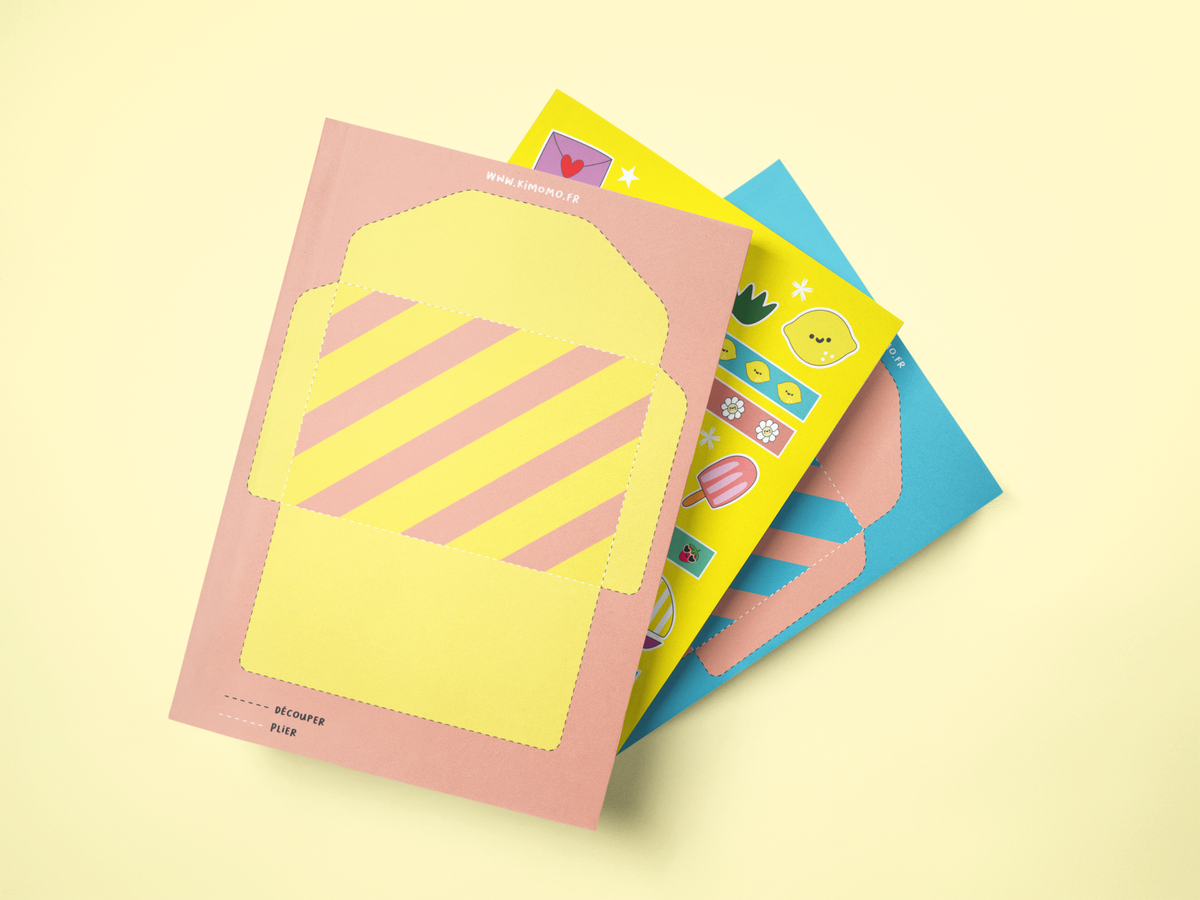 Coffret cahier de vacances pour enfant – Activités créatives