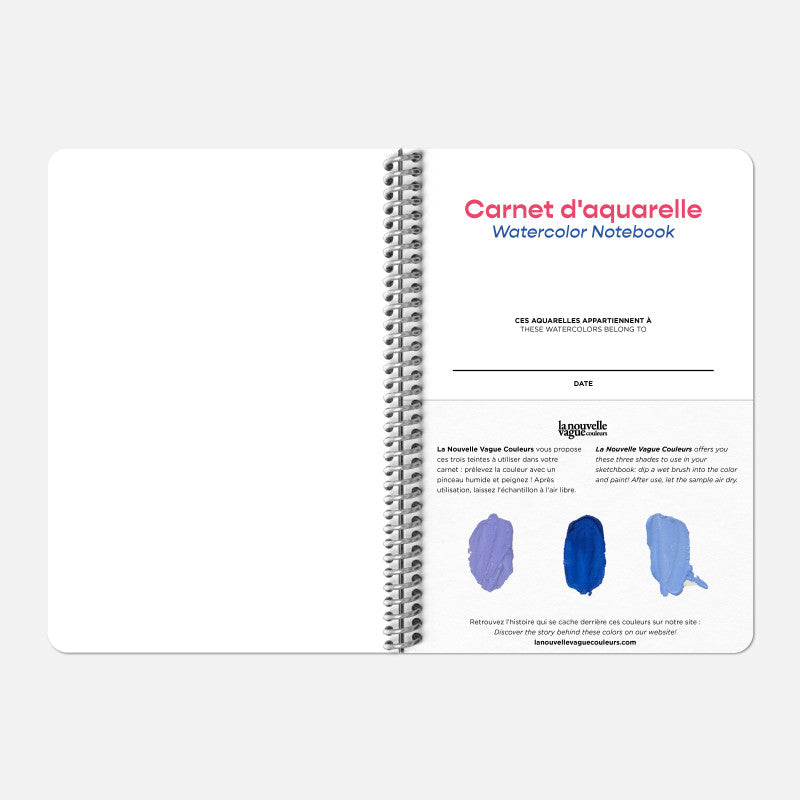 CARNET AQUARELLE