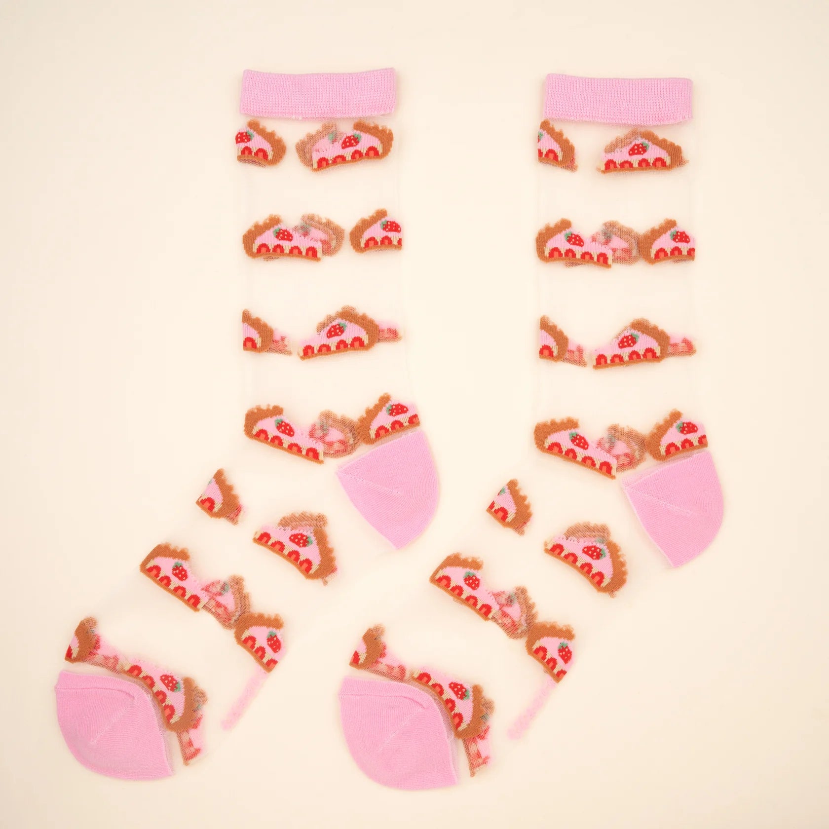 Chaussettes transparentes