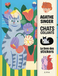 Chats collants — Le livre des stickers — couverture